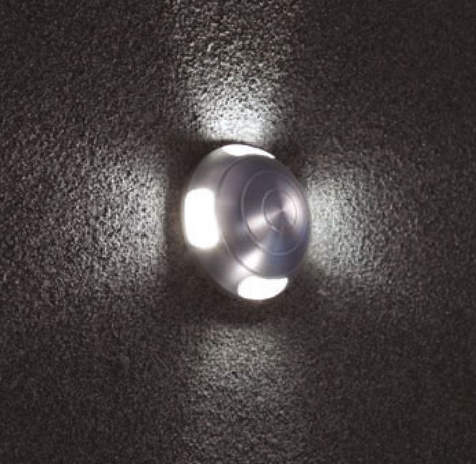 Moderne indirekte Wandaußenbeleuchtung reinweiß 4fach NEMD10